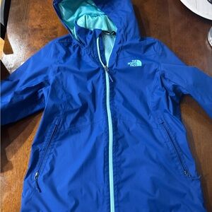 The North Face Blue and Teal Jacket
